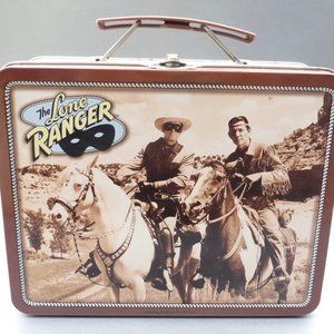 Lone Ranger Metal Lunch Box Tonto Silver Horse